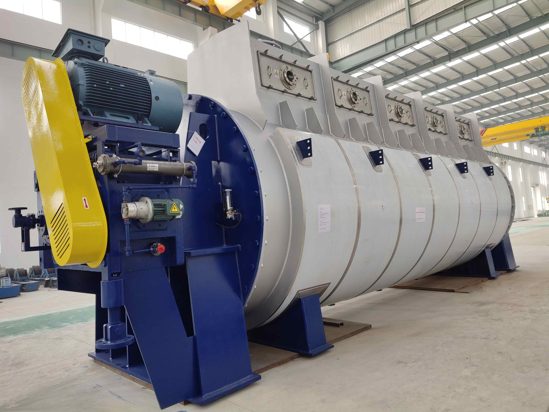 Дисковая сушилка для утилизации мясной, рыбной муки, спиртовых отходов, ДДГ. Удаление воды из побочных продуктов животного происхождения,